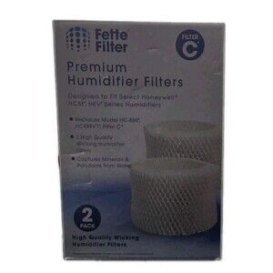Fette Filter E* Humidifier Filter Honeywell HCM HEV Model HC14V1/ FF1037 2 Pack